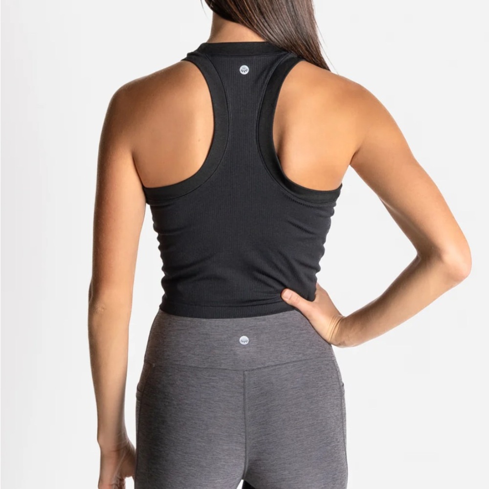 Bella Cropped Ribbed Tank - Picture 6 of 8